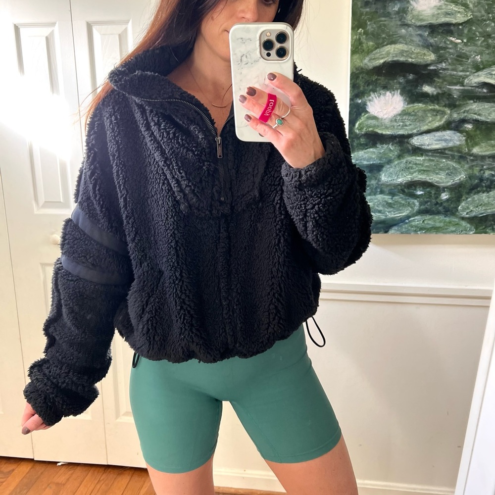 Free People Nantucket fleece jacket xs